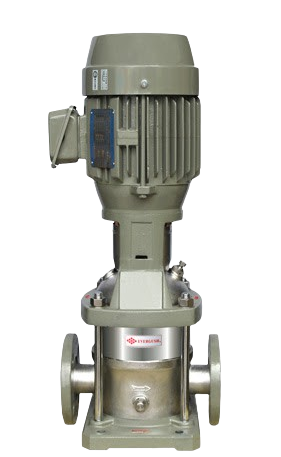 ECDL16-12 EVERGUSH ECDL VERTICAL M/STAGE CENTRIFUGAL PUMP F-S.STEEL - T/HIGH EFF. MOTOR 15HP 415V